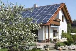 Die Aufdach Photovoltaikanlage